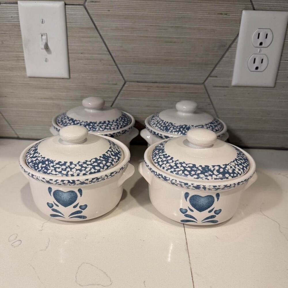 Cottage core soup bowl set